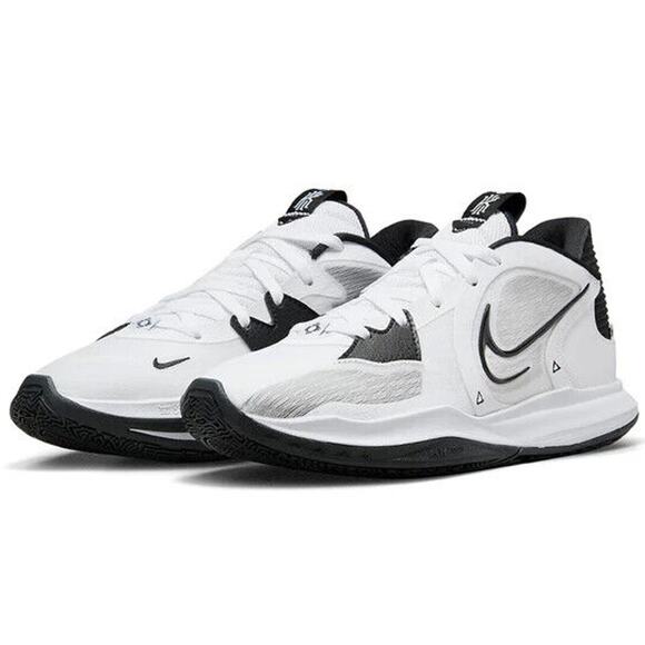 NEW Nike Kyrie Low 5 TB White Black Mens Basketball Shoes DO9617 100 - SIZE 14 main image 9